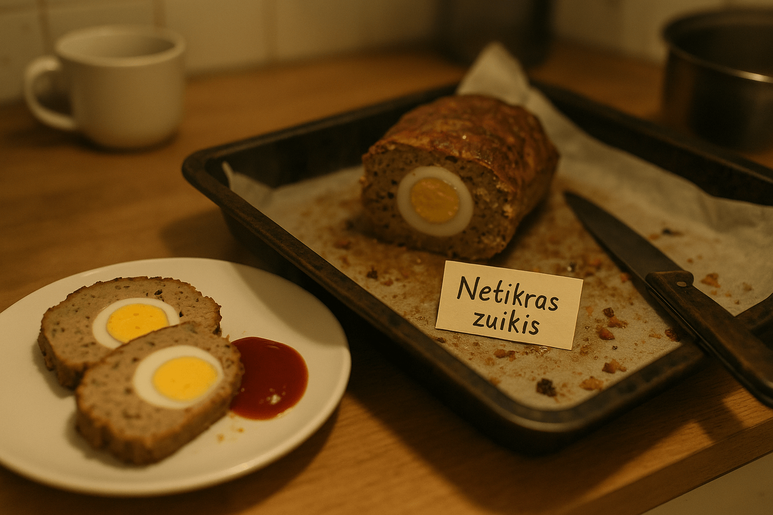 Netikras zuikis – klasikinis namų mėsos kepinys, kuris visada pavyksta