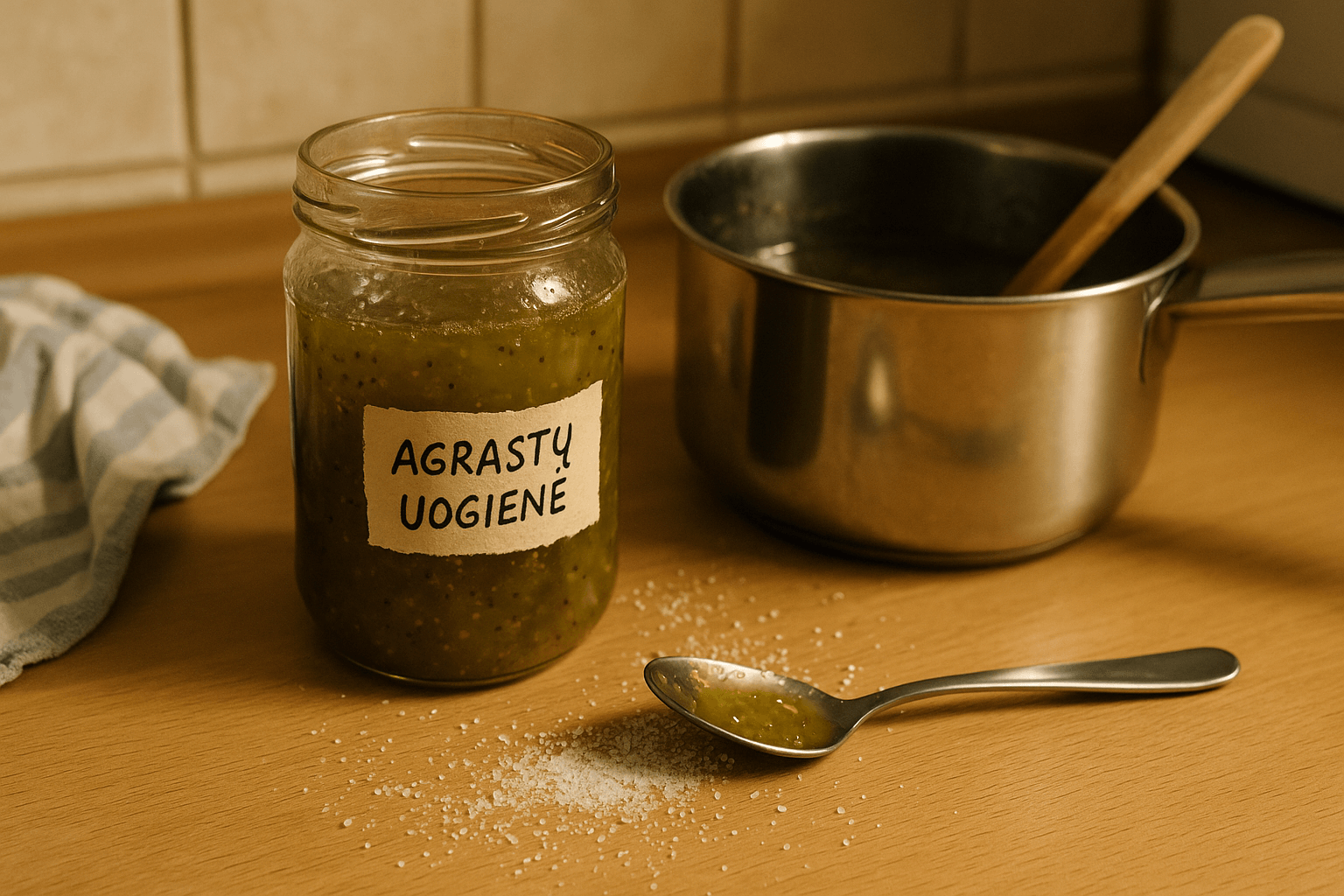 Tradicinė agrastų uogienė