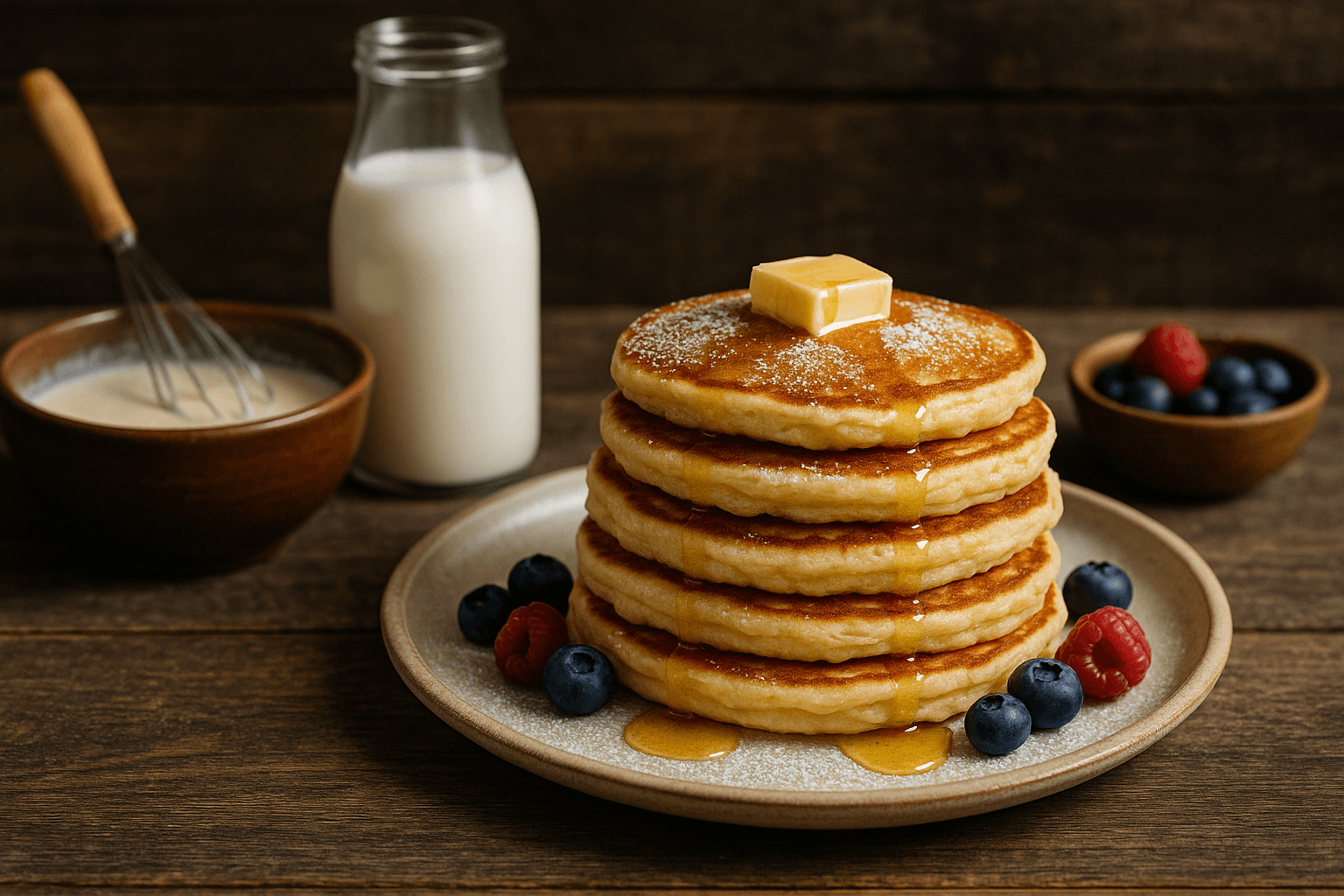 Blynai su kefyru – purūs, minkšti ir be mielių