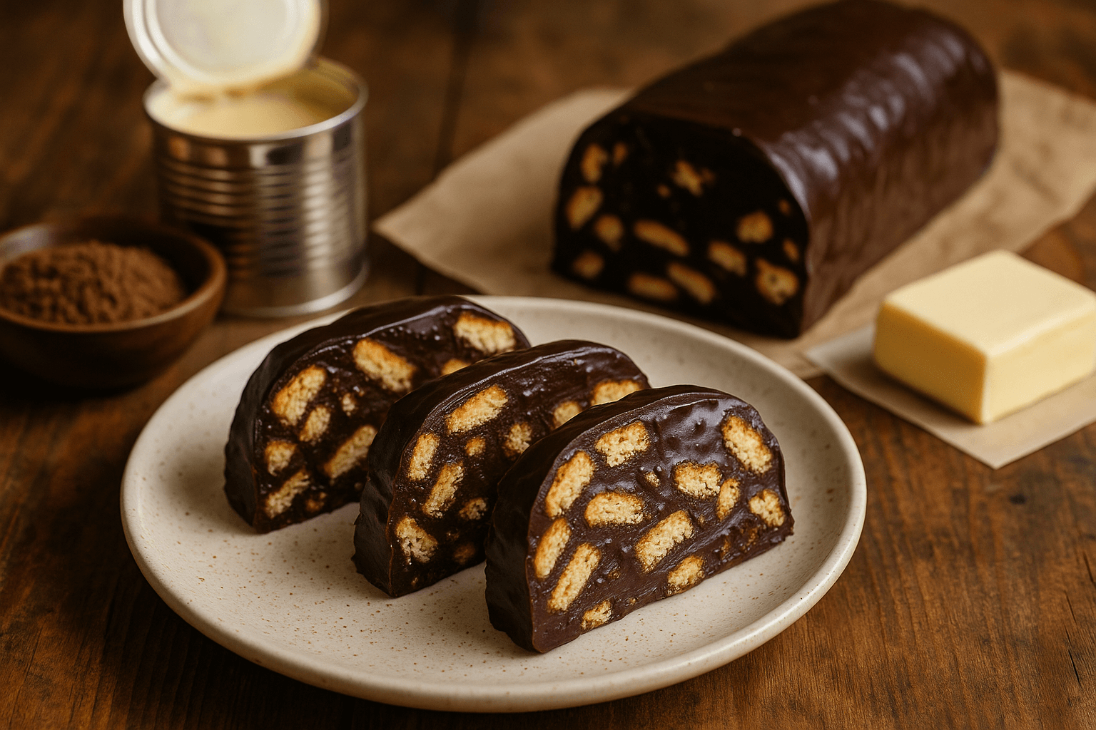 Tinginys su kondensuotu pienu – klasika be kepimo