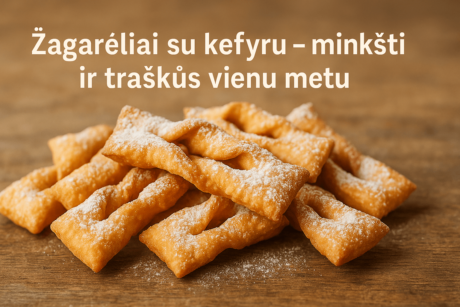 Žagarėliai su kefyru – minkšti ir traškūs vienu metu