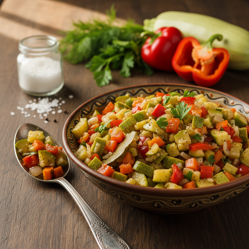 Atraskite gardų cukinijų mišrainės receptą žiemai: paprasta paruošti ir puikiai tinka atsargoms