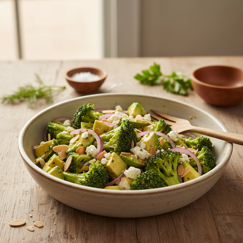 Beatos brokolių salotų receptas: lengvas, skanus ir sveikas pasirinkimas pietums