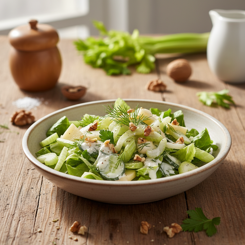 Gaivios salotos su salieriais: paprastas receptas kiekvienai dienai