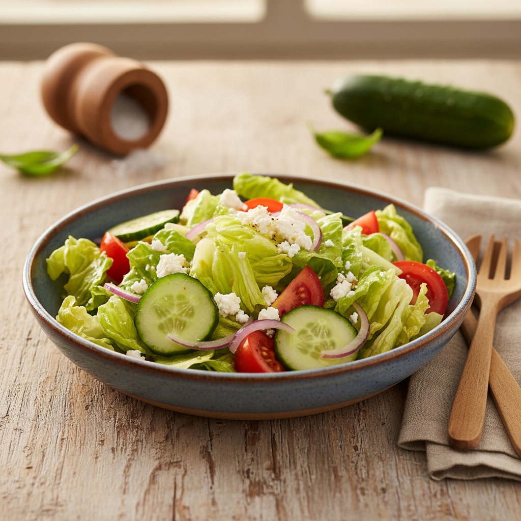 Gaivus ir traškus icebergų salotų receptas: paprastas būdas pasigaminti sveikus pietus