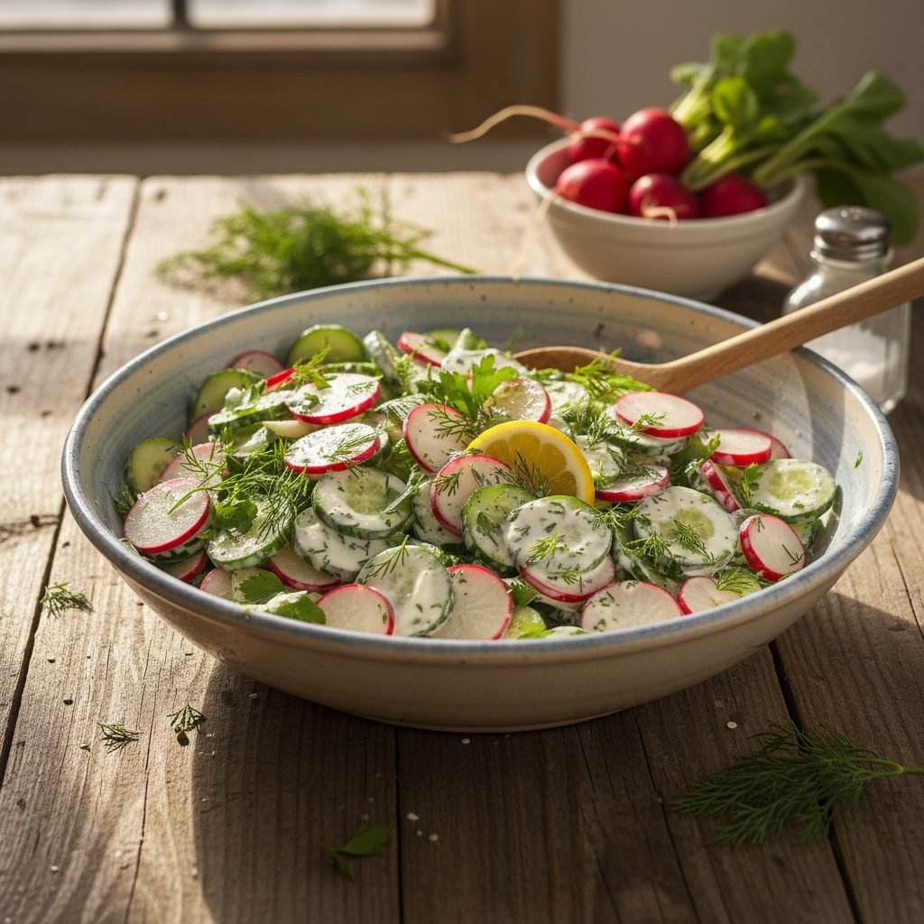 Gaivus ridikėlių salotų receptas: paprasta, gardu ir sveika idėja pavasario pietums