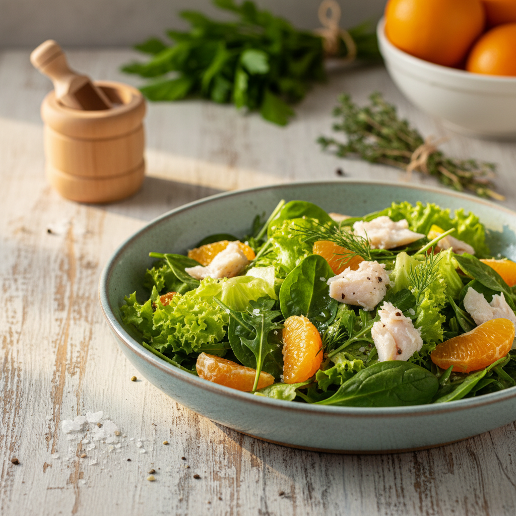 Geriausios salotos prie žuvies: receptai, kurie nustebins net gurmanus