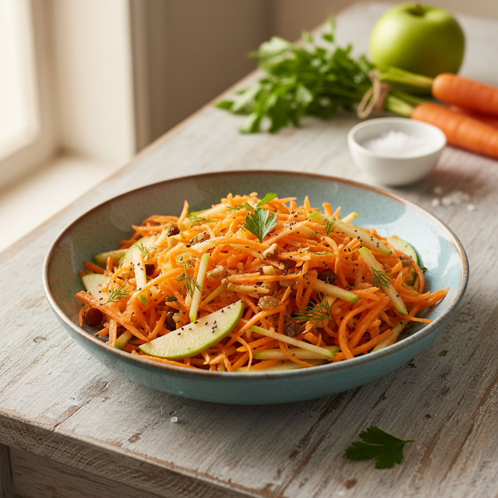 Greitas ir skanus morkų salotų receptas: sveikas pasirinkimas kasdienai
