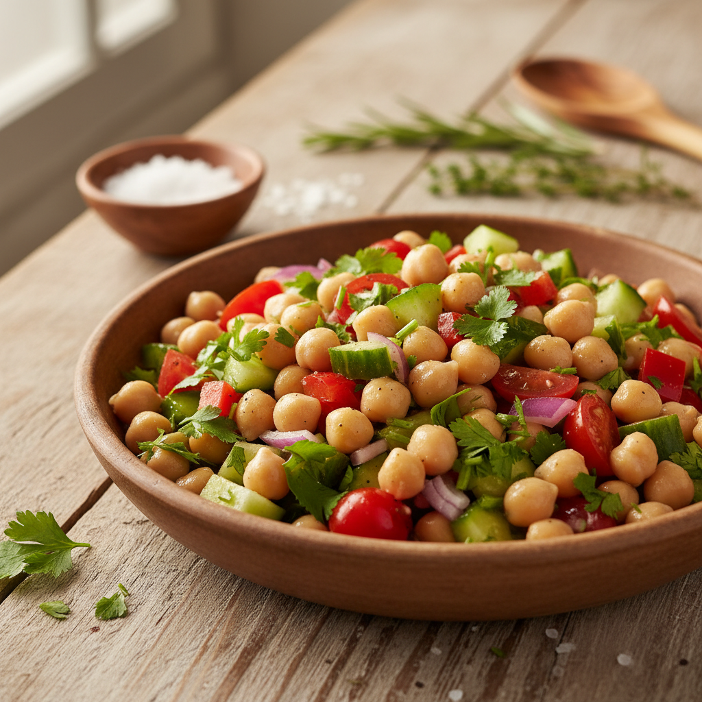 Greitas ir sveikas avinžirnių mišrainės receptas: patiks net ir mėsos mėgėjams