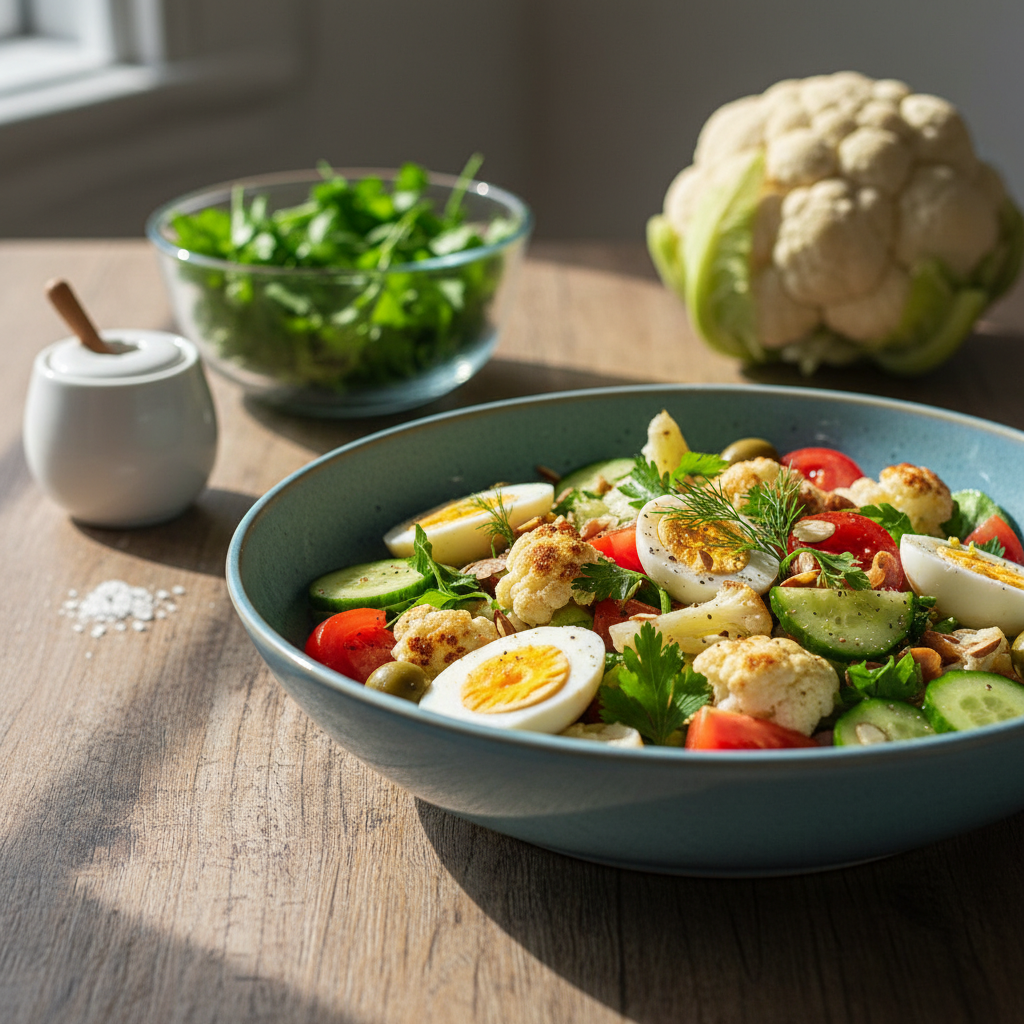 Kaip paruošti gardų kalafiorų salotų receptą: patarimai ir skonių deriniai kiekvienai dienai