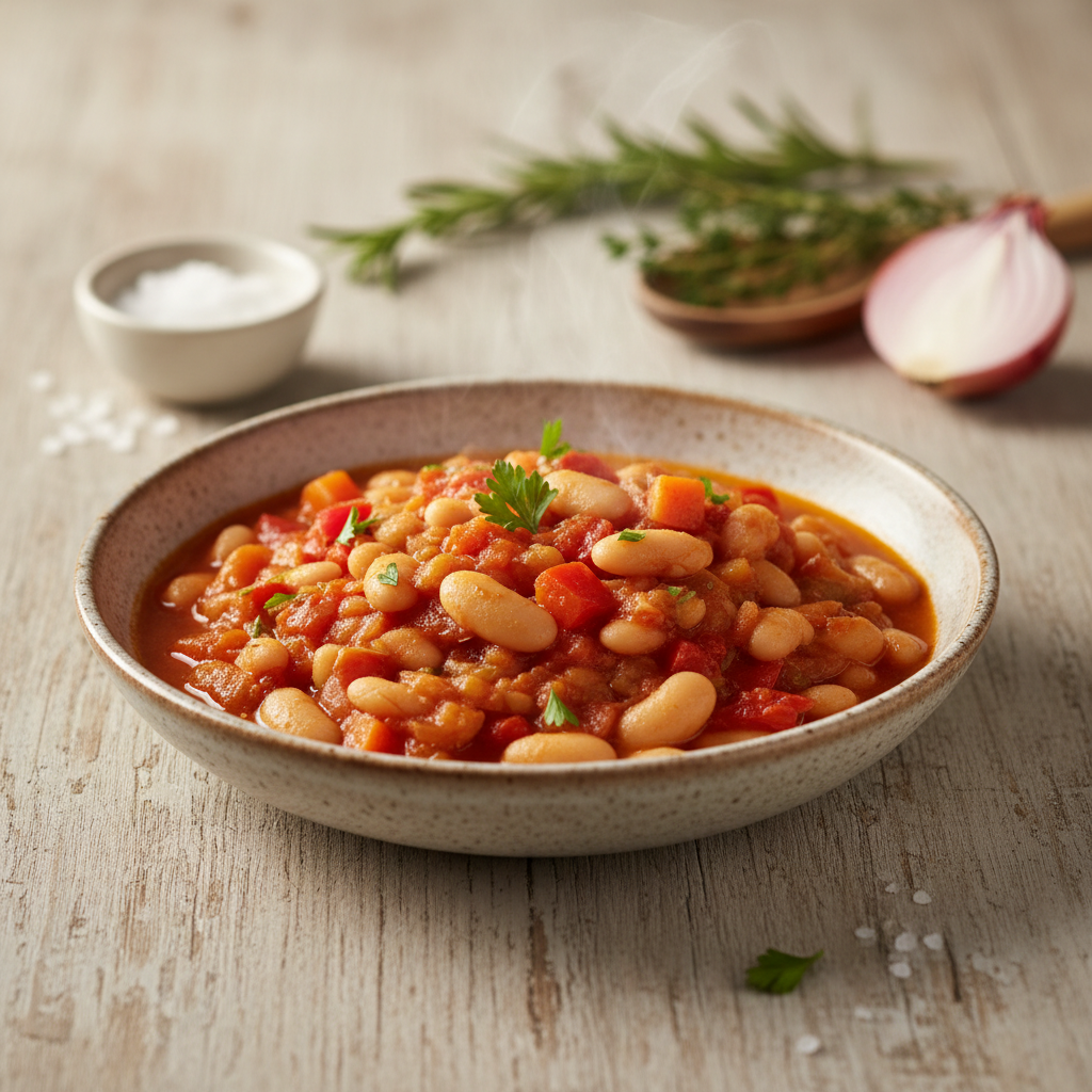 Lengvai paruošiamas pupelių troškinio receptas jūsų šeimos pietums