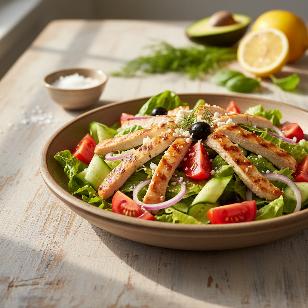 Lengvai paruošiamos gaivios salotos su vištiena: receptas, kuris taps jūsų vasaros mėgstamiausiu