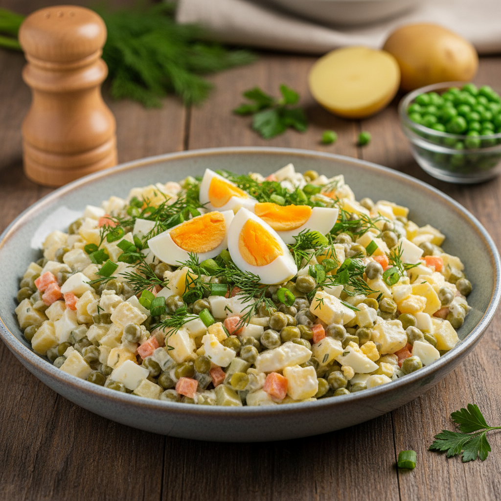 Lengvai paruošiamos mišrainės su kiaušiniais receptas, kuris patiks visai šeimai