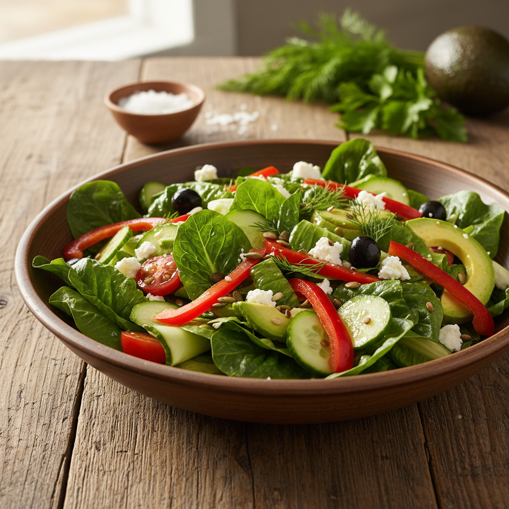 Lengvas ir gaivus romėninių salotų receptas: patiks net išrankiausiems