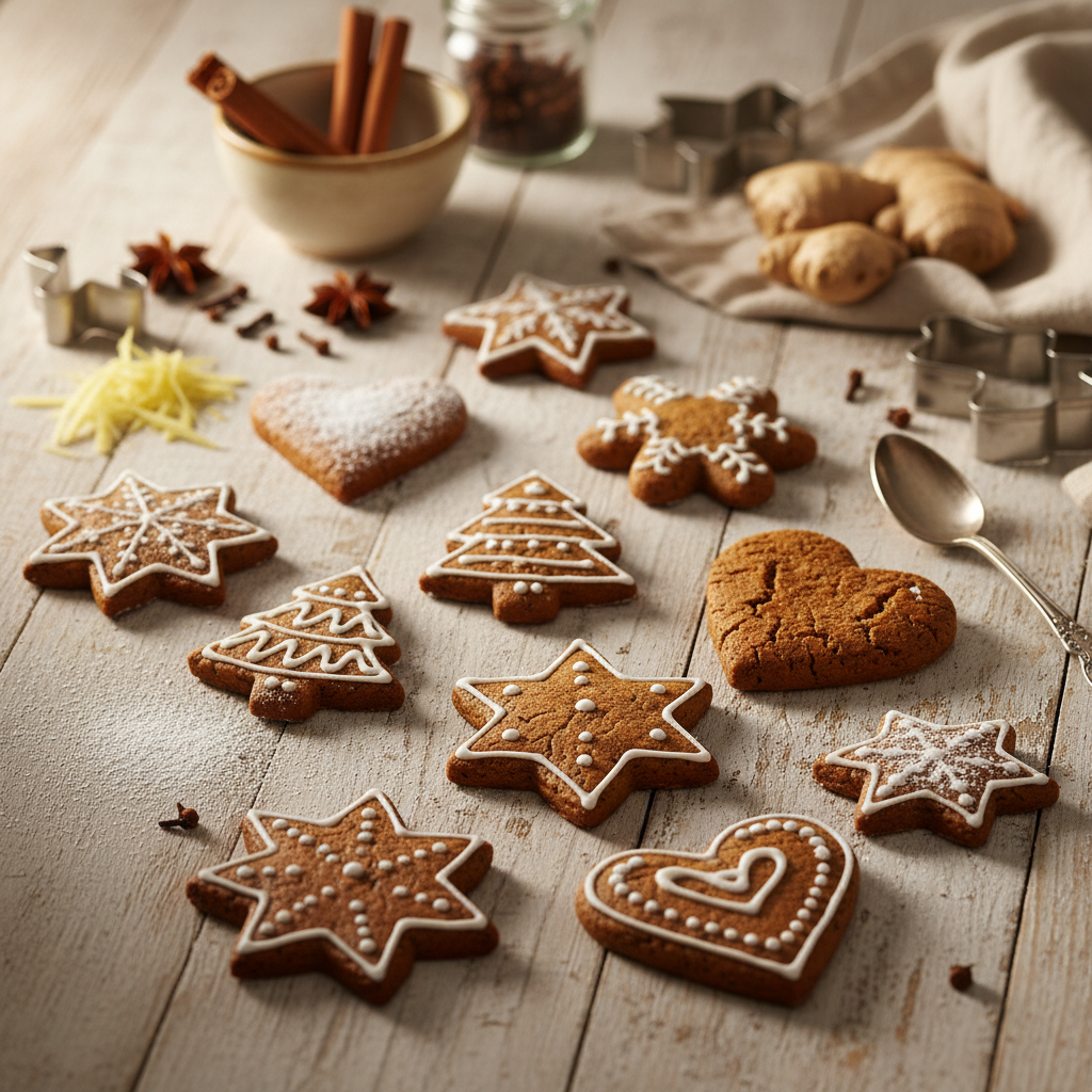 Lengvas ir kvapnus imbierinių meduolių receptas šventiniams savaitgaliams