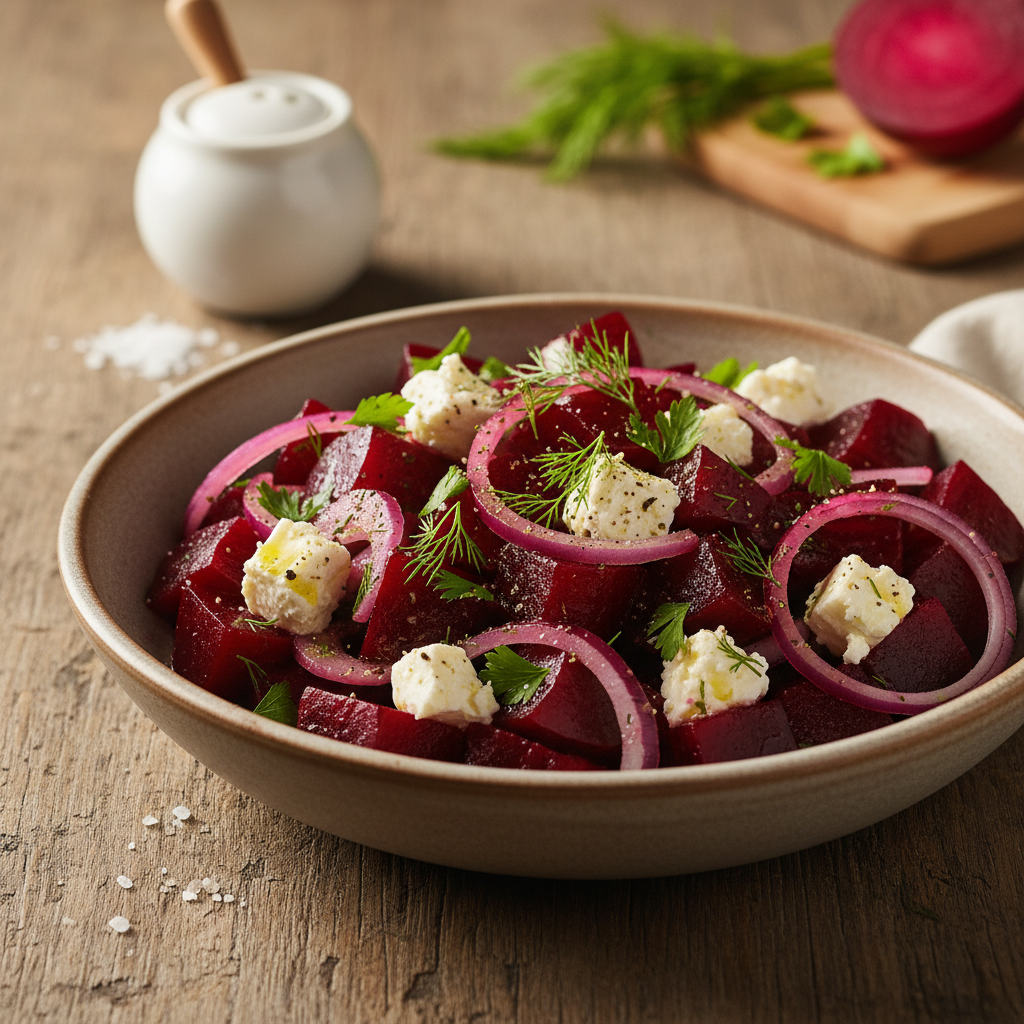 Lengvas ir skanus burokėlių salotų receptas, kurį norėsite kartoti vėl ir vėl