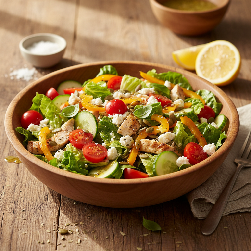 Lengvas ir skanus gaivių salotų receptas, kuris taps jūsų vasaros favoritu