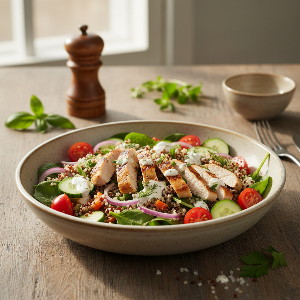 Lengvi ir greiti salotų receptai: ką pasigaminti pietums ar vakarienei