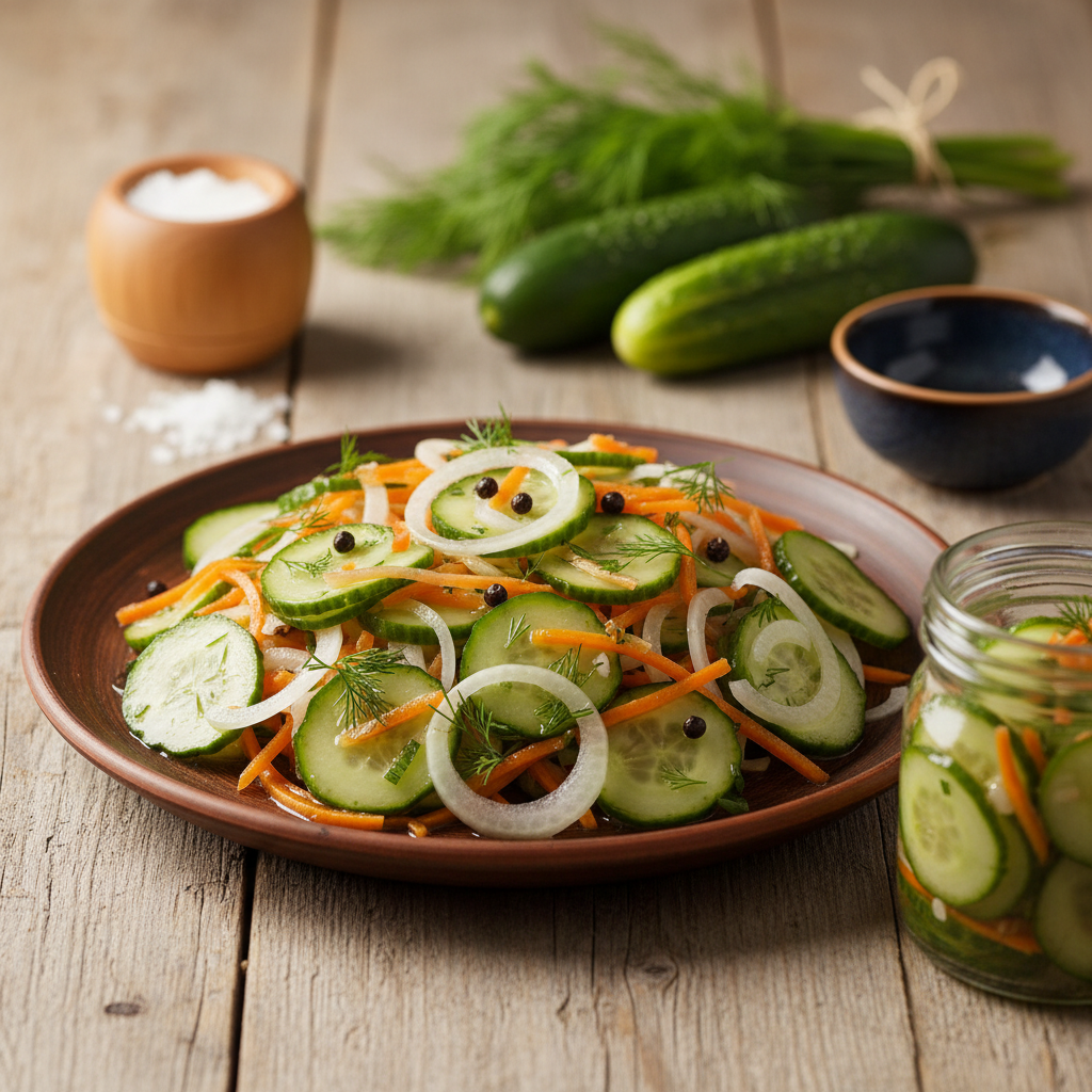 Nepakartojamas agurkų mišrainės žiemai skanumėlio receptas: išbandykite šį gardų užkandį savo sandėliukui