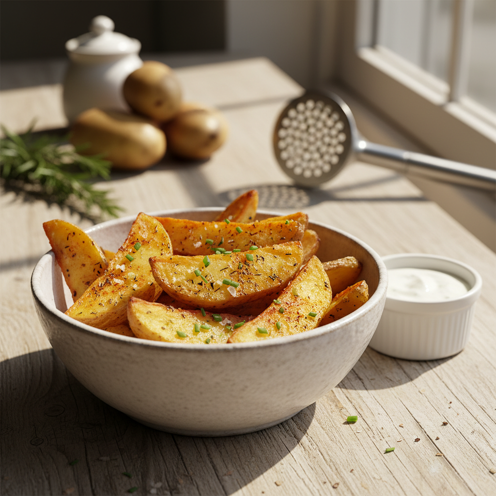 Paprastas ir gardus bulvių skiltelių receptas, kuris pavyks net pradedantiesiems