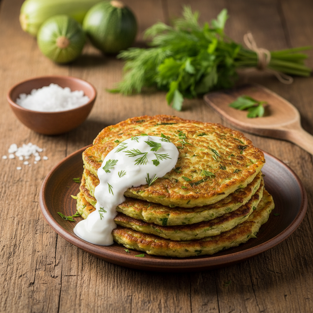 Paprastas ir gardus cukinijų blynų receptas: kaip paruošti tobulus vasaros pusryčius