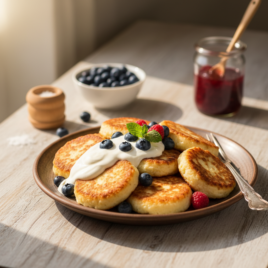 Paprastas ir gardus varškėčių receptas, kuris primins vaikystės skonius