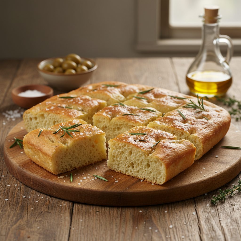 Paprastas ir kvapnus focacijos receptas – itališkas skanėstas jūsų stalui