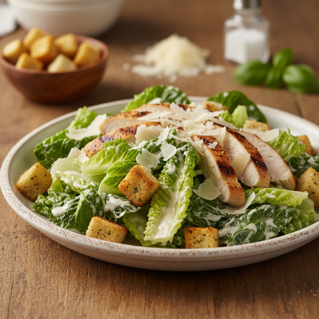 Paprastas ir skanus Cezario salotų receptas: kaip paruošti namuose be didelių pastangų