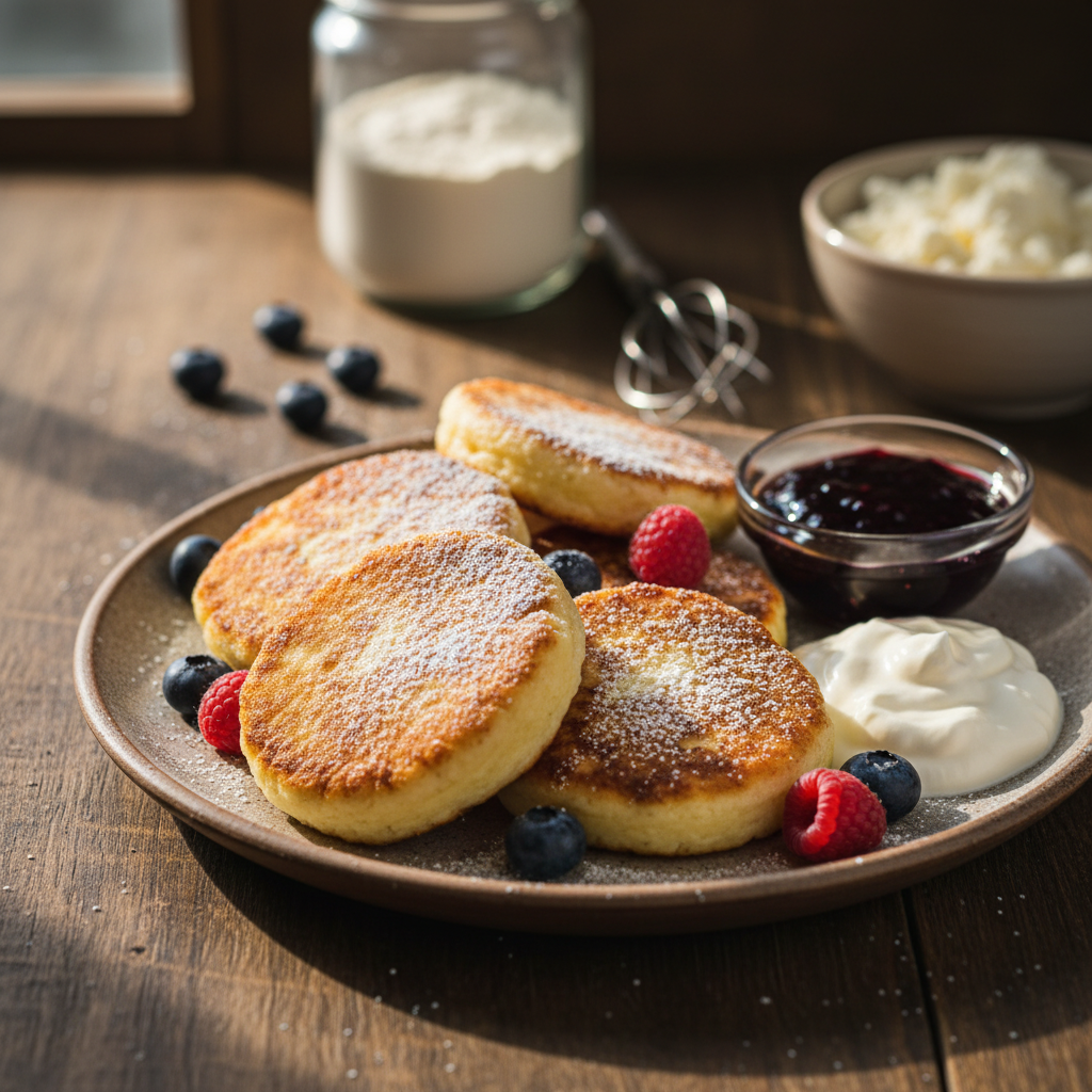 Paprastas ir skanus varškėčių kepimo keptuvėje receptas, kuris pavyks kiekvienam