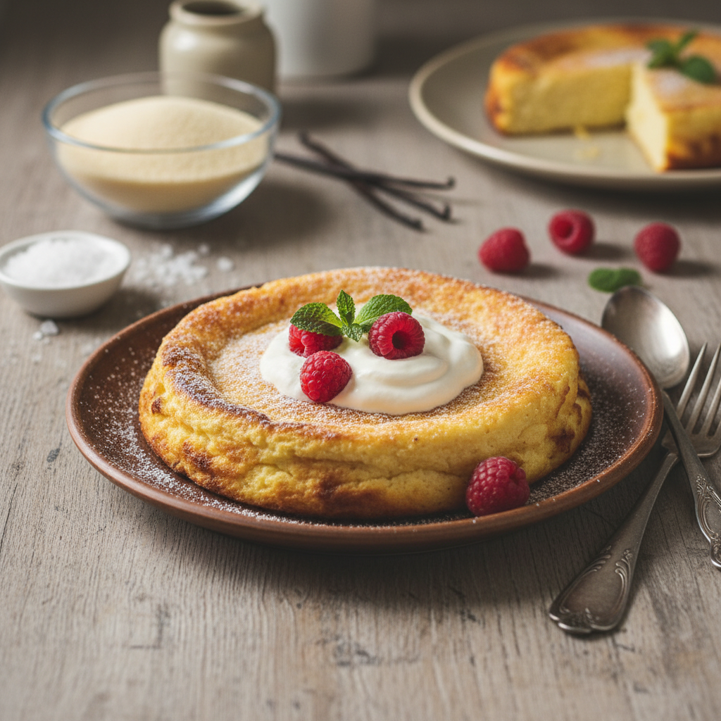 Paprastas ir skanus varškės apkepo su manais receptas, kuris visada pavyksta