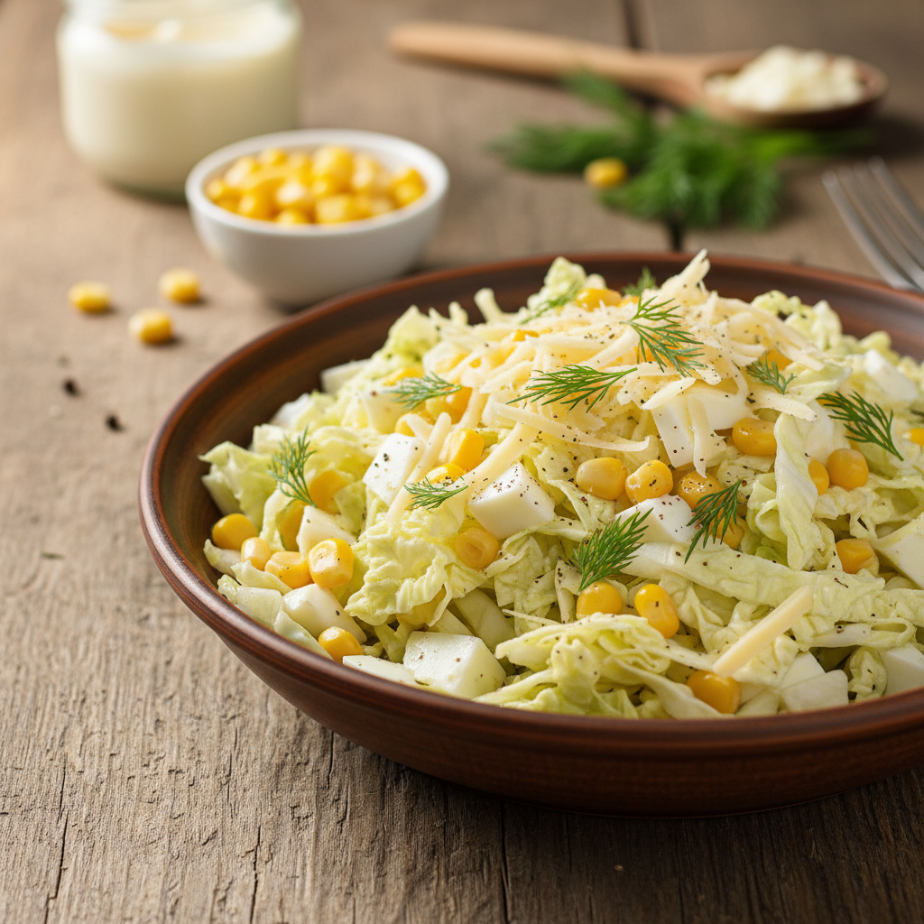 Pekino kopūstų salotos su majonezu: paprastas receptas gausiems pietums