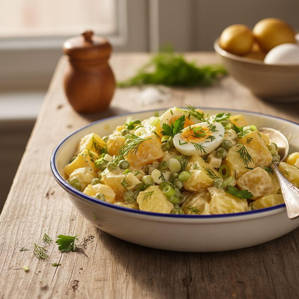 Tobulas bulvių salotų receptas: paprasti žingsniai, kad skonis primintų vaikystę