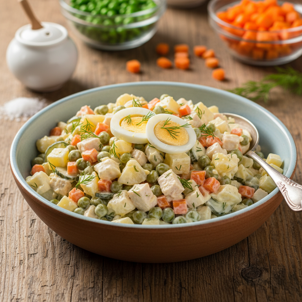 Tradicinis lietuviškos mišrainės receptas: kaip paruošti skanų patiekalą šventiniam stalui