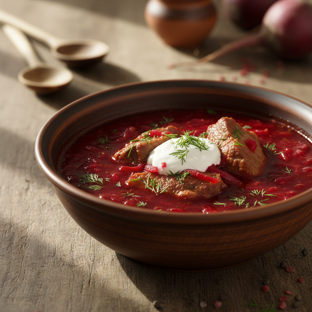 Burokėlių sriuba su šonkauliukais: recepto prašys visi