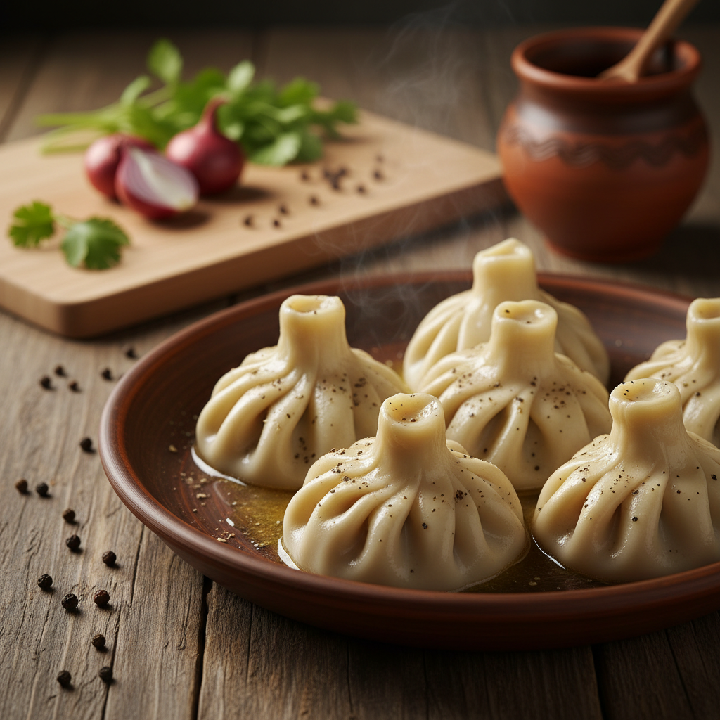 Chinkaliai: autentiškas gruziniškų koldūnų receptas