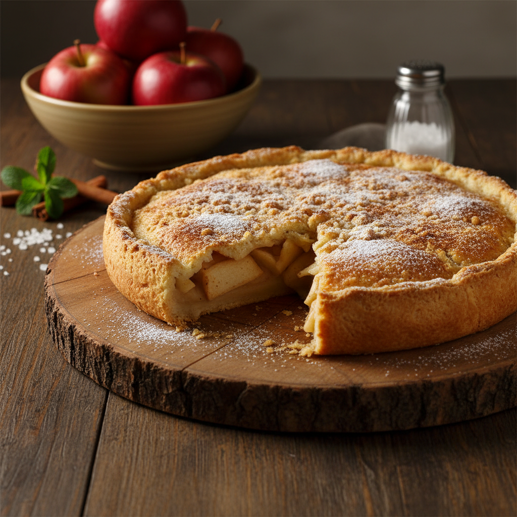 Greitas obuolių pyragas: lengvas receptas, tobulas skonis