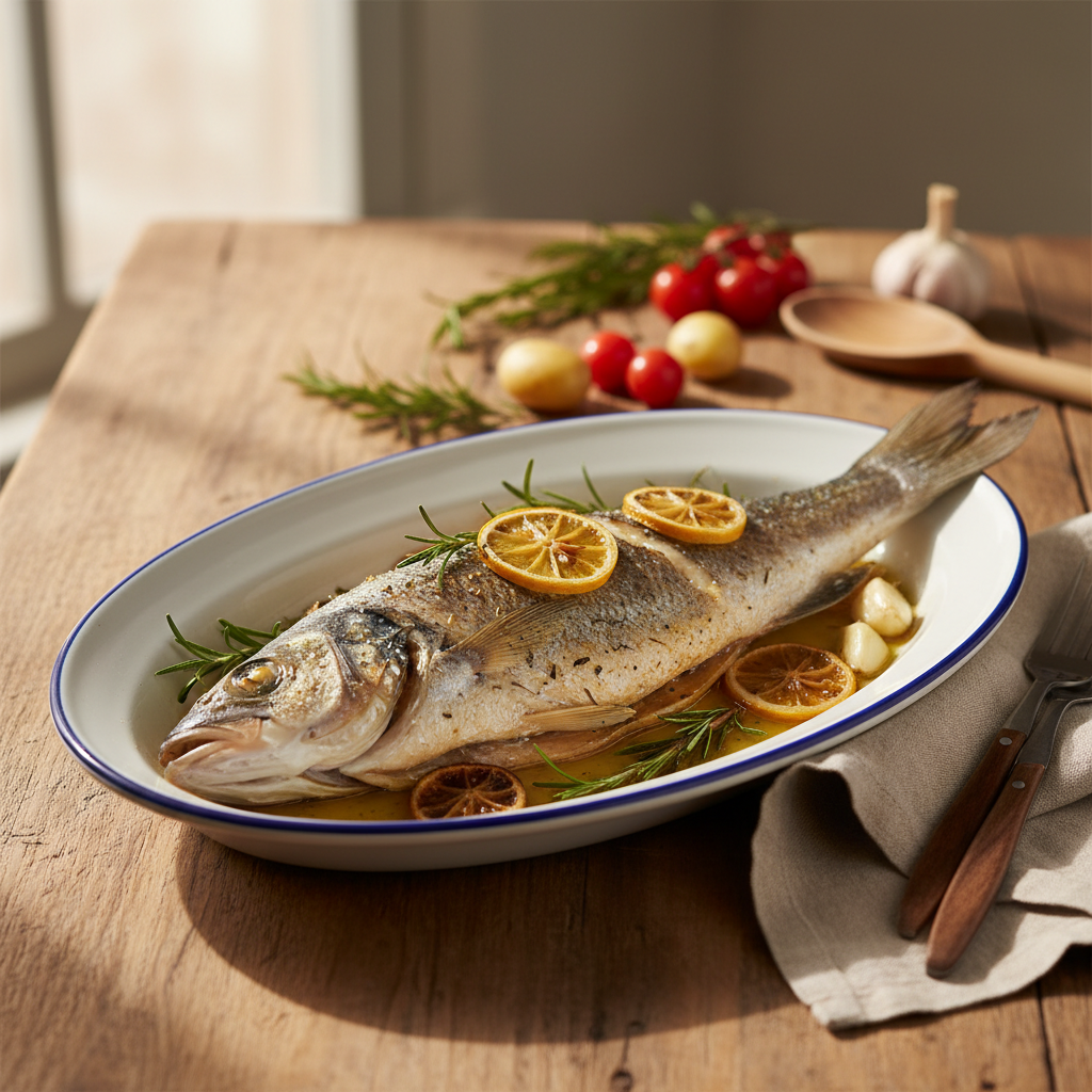 Jūros ešerys orkaitėje: tobulos vakarienės receptas