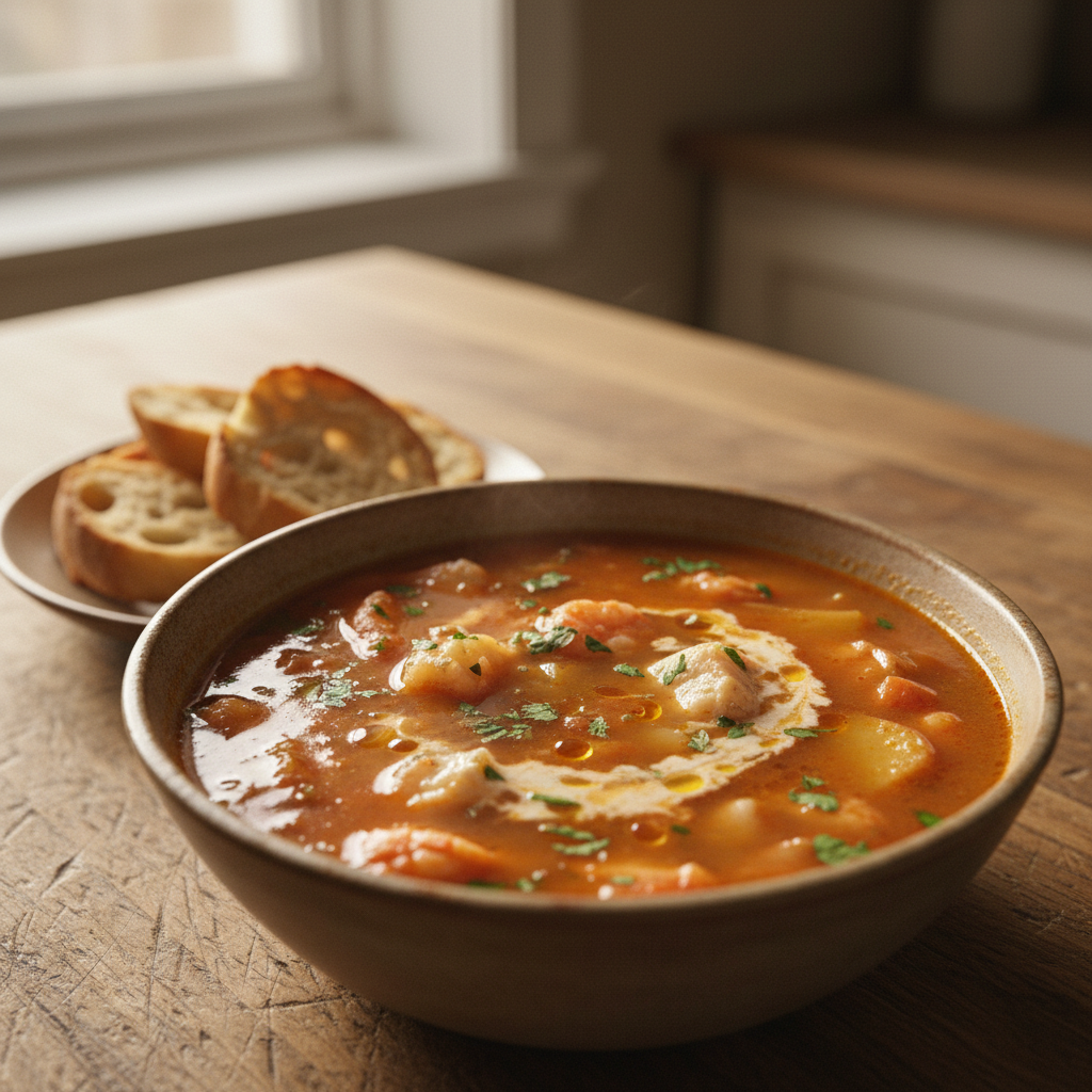 Jūros gėrybių sriuba namuose: paslaptys kaip pasiekti restoraninį skonį