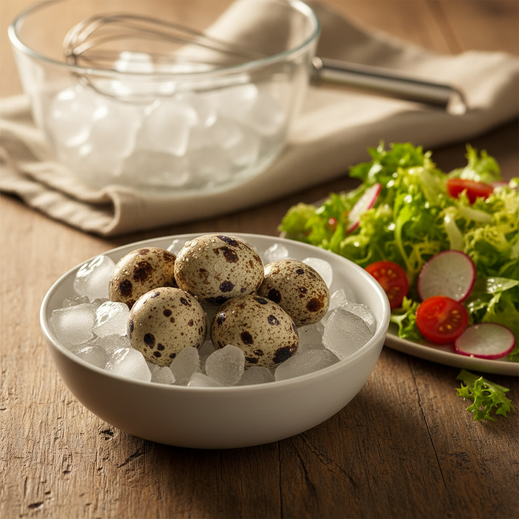 Kiek laiko virti putpelių kiaušinius? Tikslus gidas