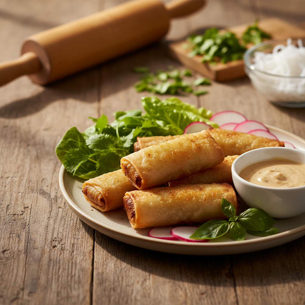 Pavasariniai suktinukai: traškus užkandis per 30 min.