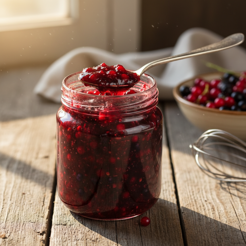 Skanioji serbentų uogienė: patikrintas receptas žiemai