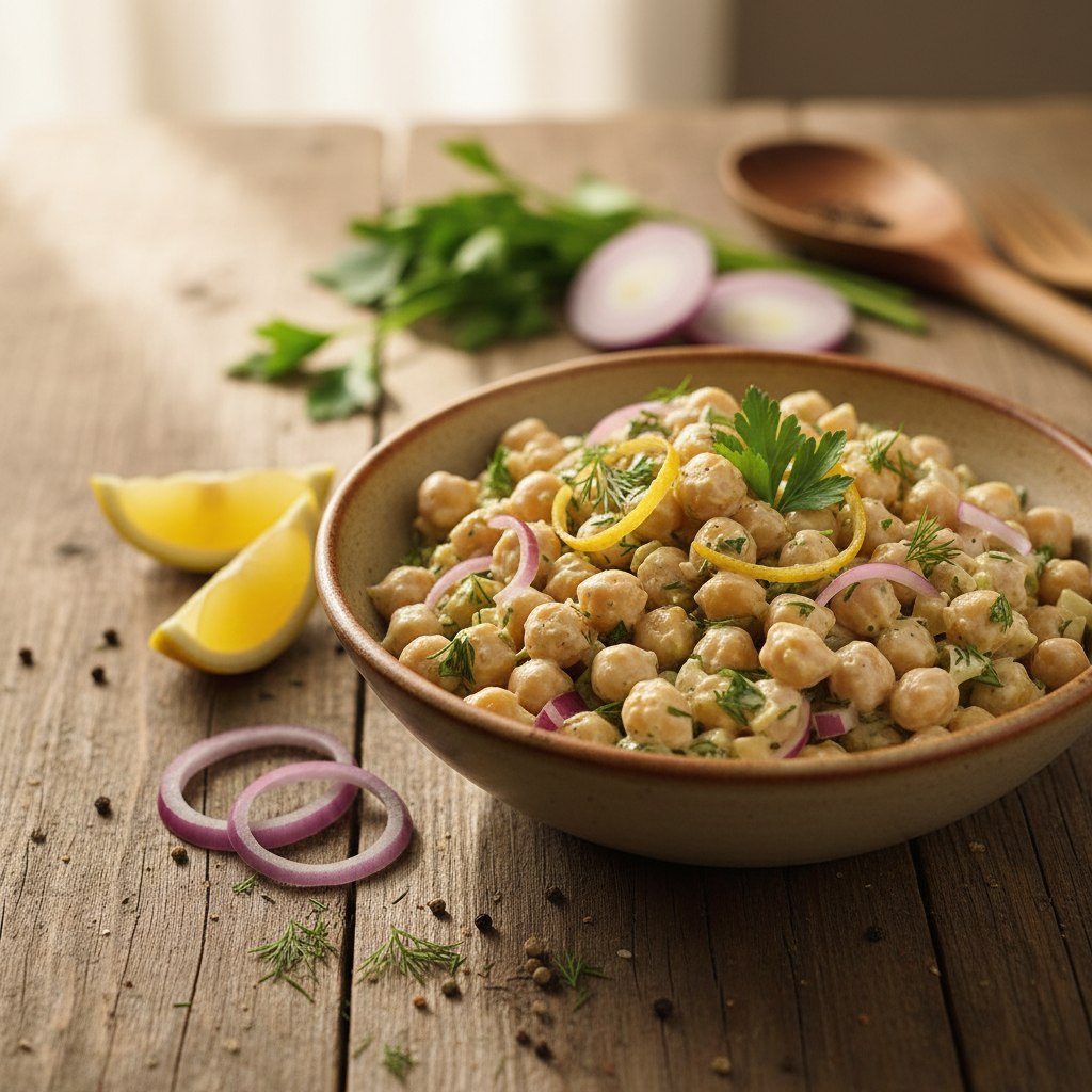 Tobulos avinžirnių salotos: paruošite vos per kelias min.