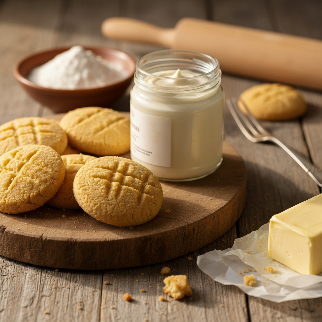 Traškūs sausainiai su majonezu: netikėtas receptas