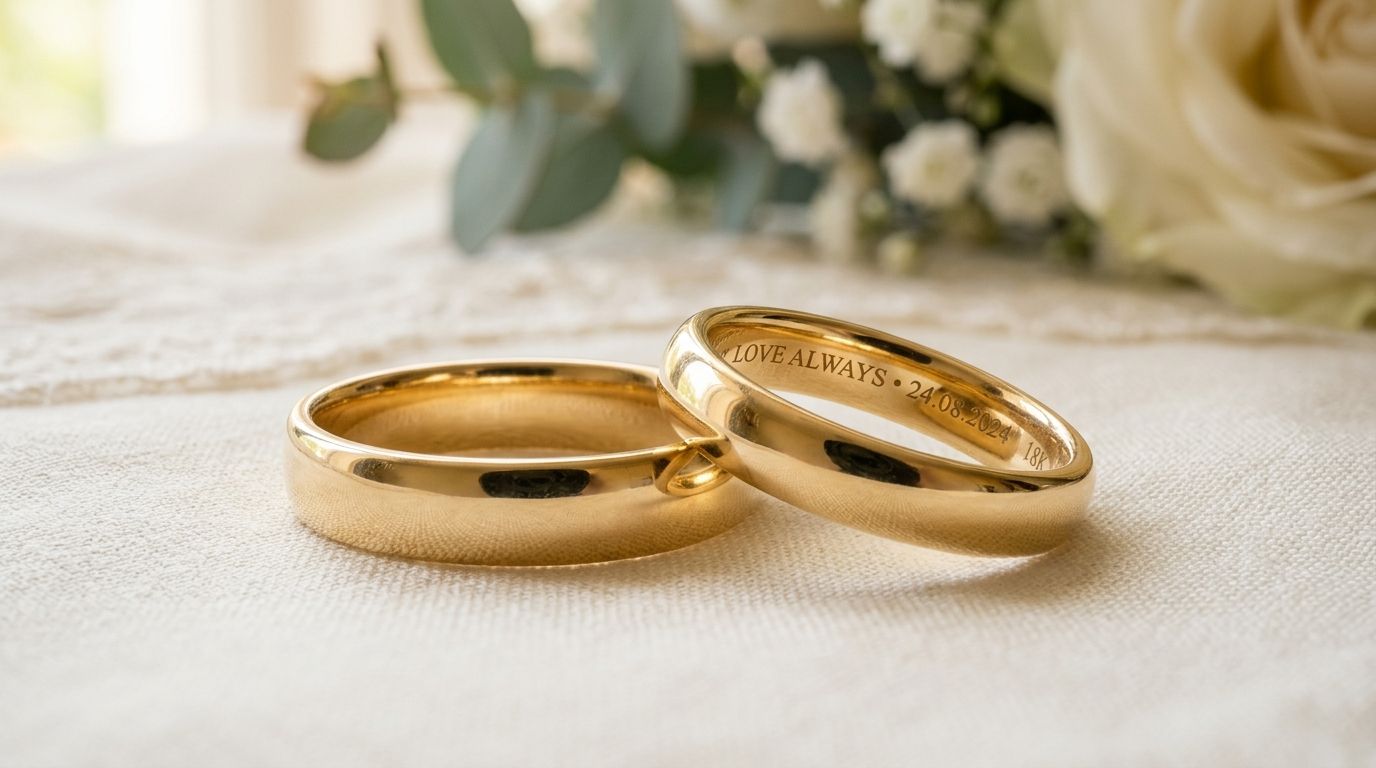 Vestuviniai žiedai su komforto zona – pasirinkimo ypatumai