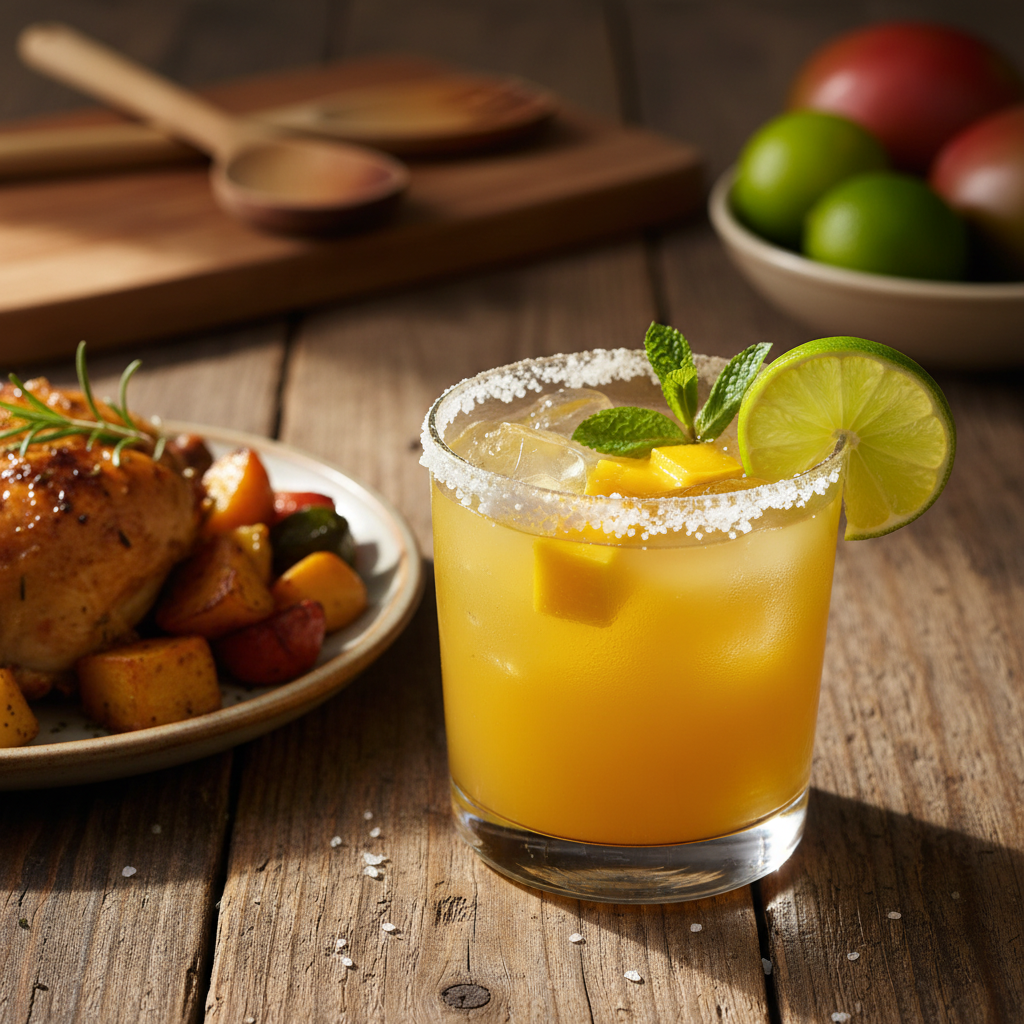 Gaivi mango margarita: paprastas receptas vasariškam vakarui