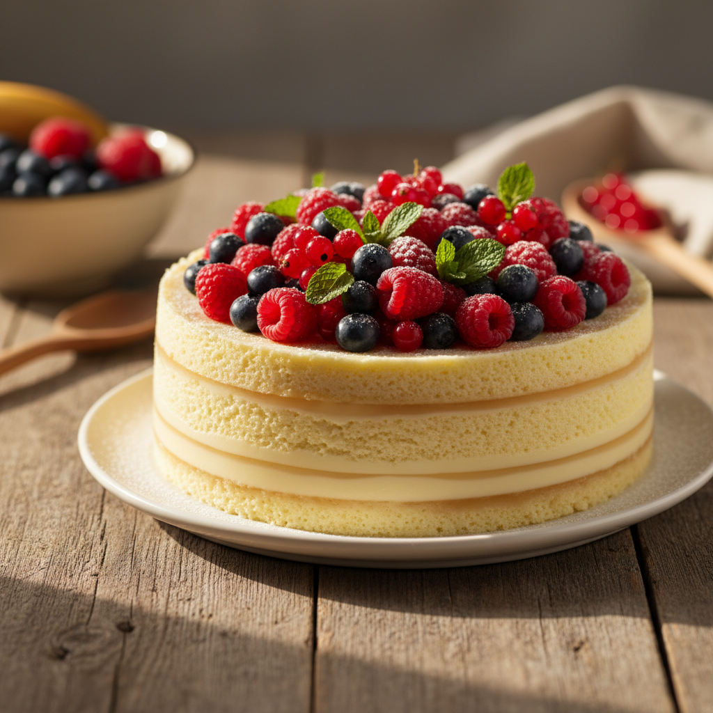 Gaivus varškės ir želė tortas: tobulas desertas karštai dienai