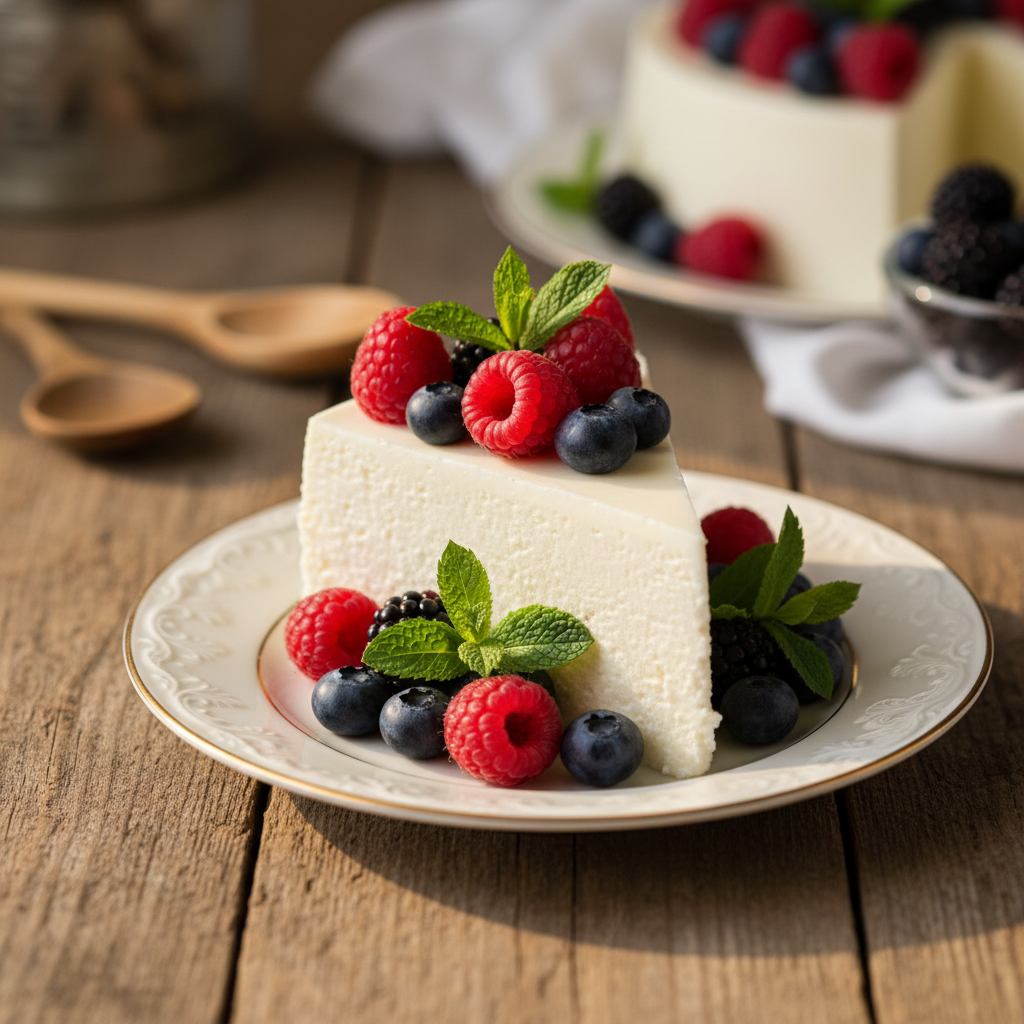 Gaivus varškės želė tortas su kondensuotu pienu: pavyks visiems