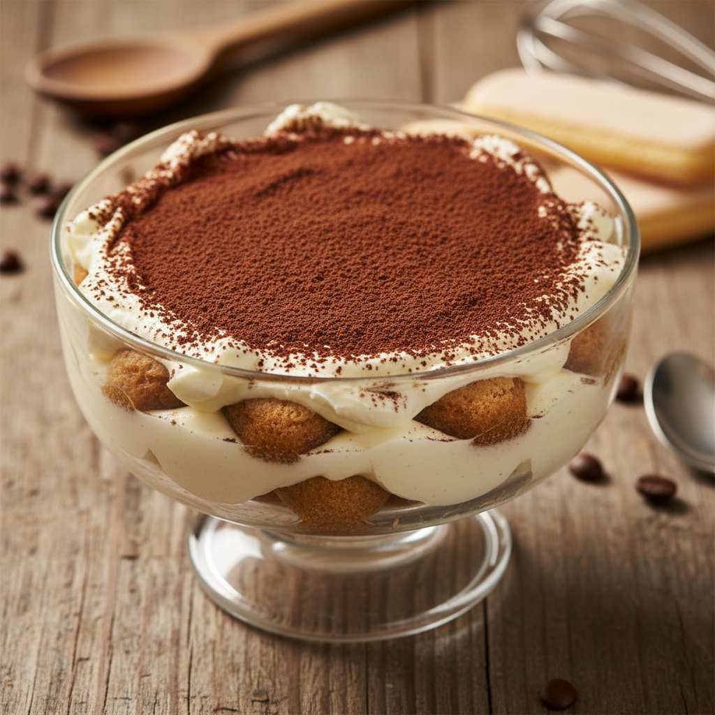 Greitas tiramisu be kiaušinių: Neringos nesudėtingas receptas