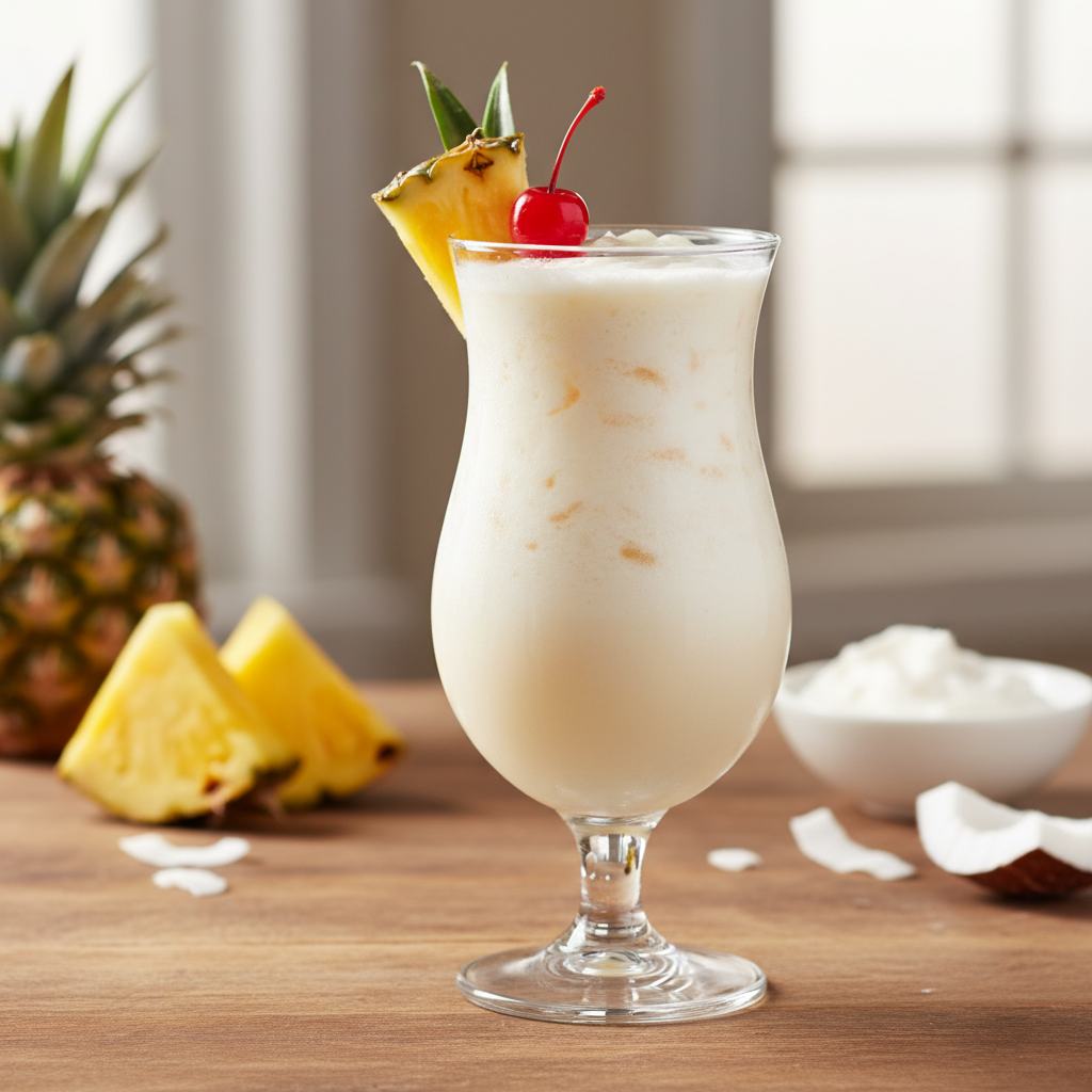 „Piña colada“ namuose: receptas, prilygstantis kurortui