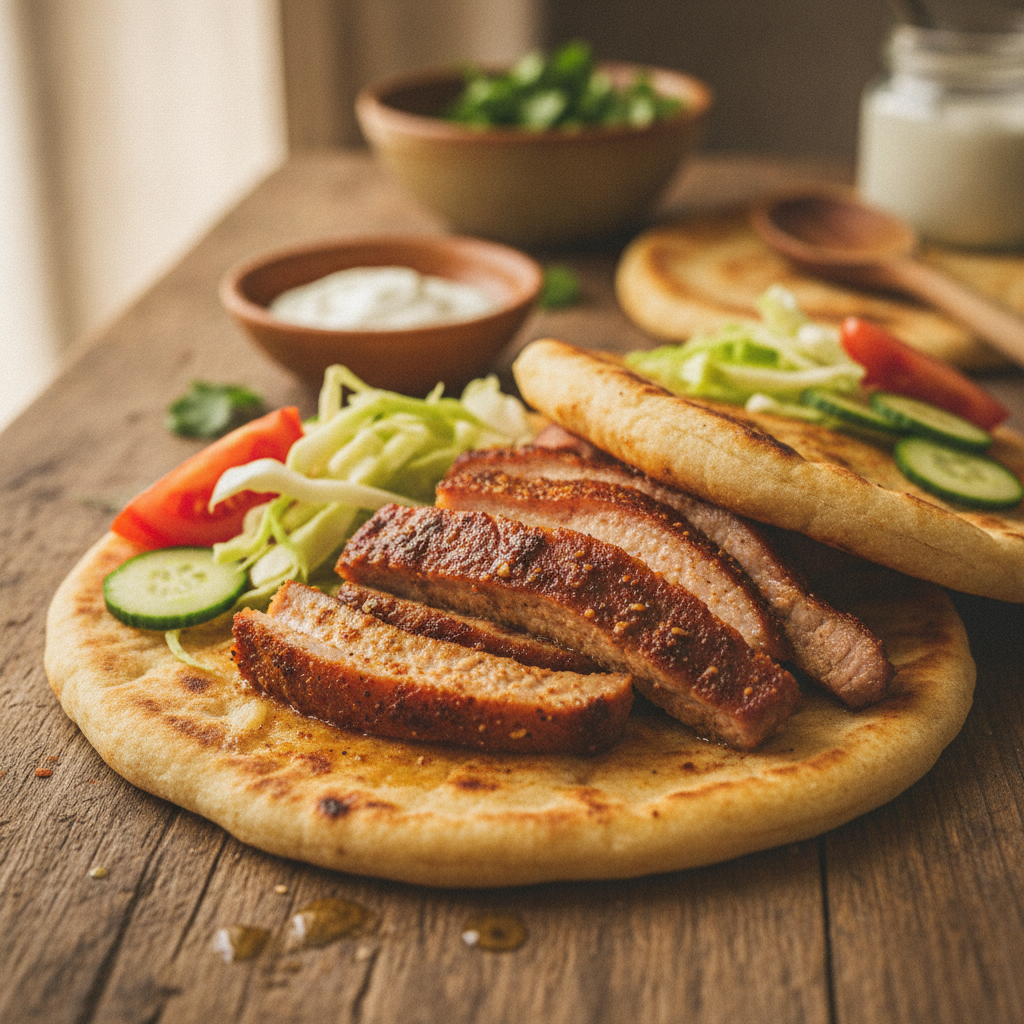 Naminiai kiaulienos kebabai: lengvas receptas namuose